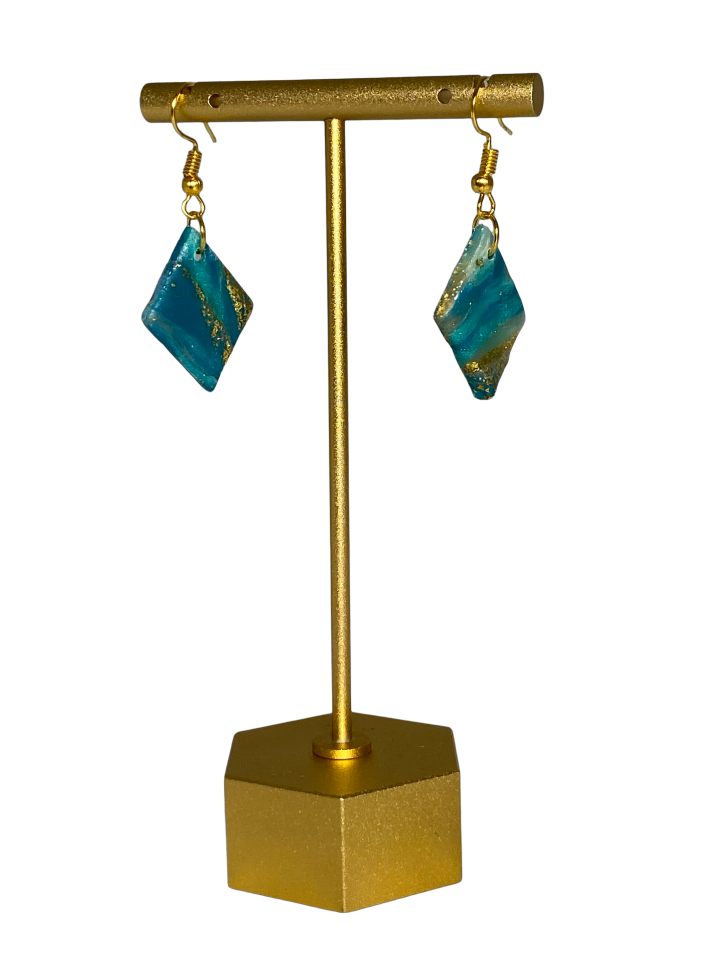 Ocean Jewels Diamond Earrings Gold